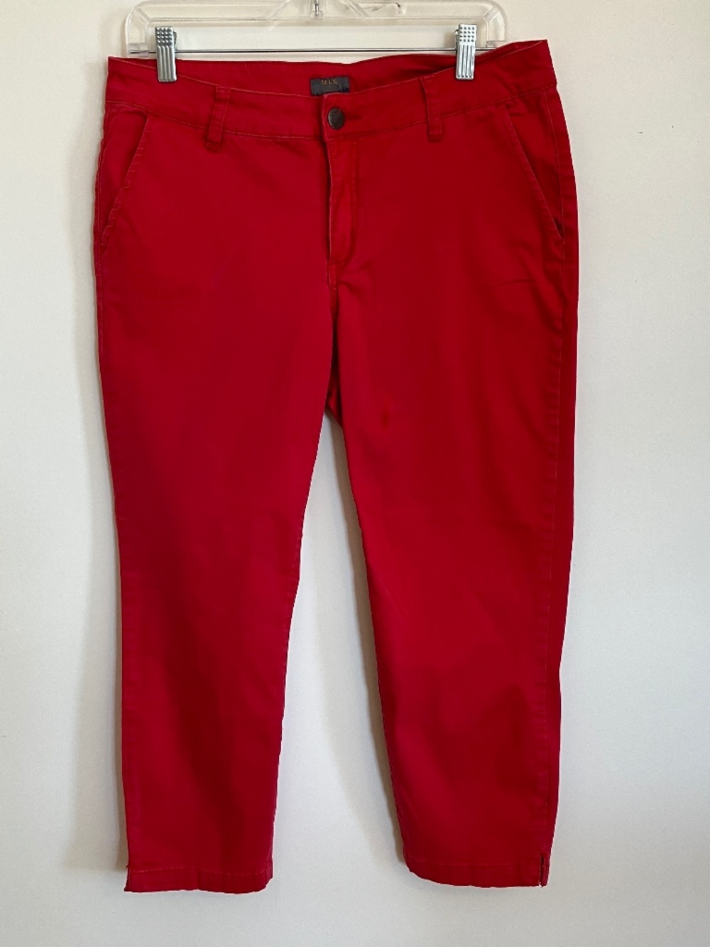 Mix red chino jeans